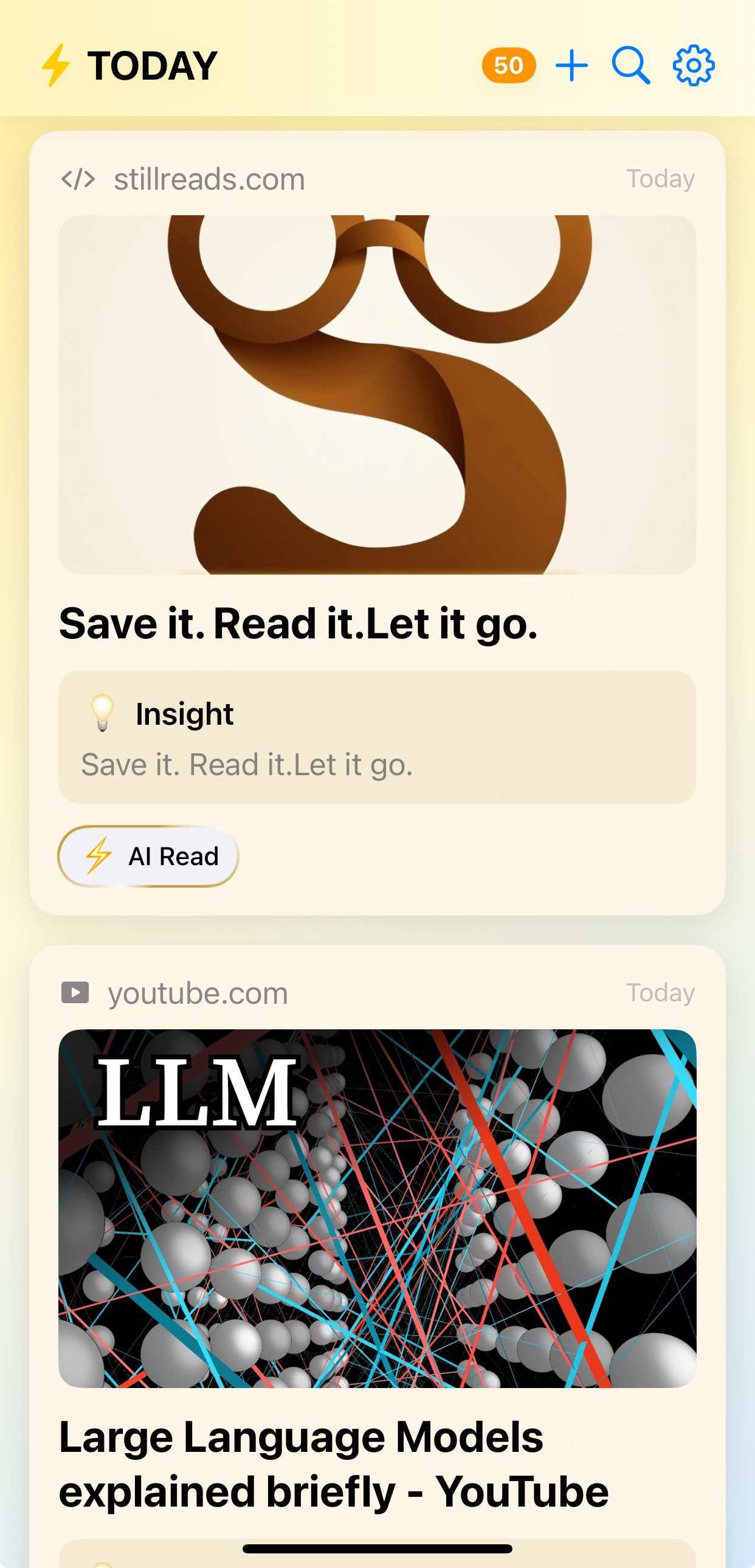Still Reads app screenshot